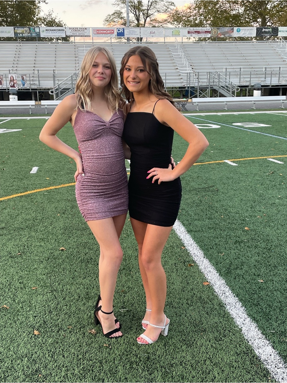 Black homecoming dress